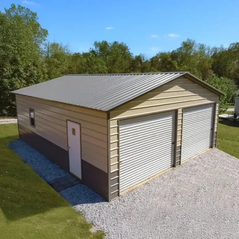 Bullpen Solid Square-Footprint Garage by Metal America